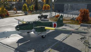 G4M1一式陆攻323号机（山本五十六座机）涂装