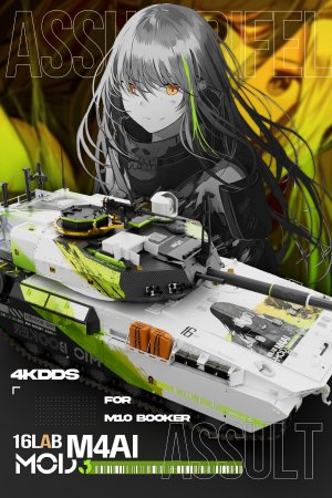 M10布克少女前线M4A1主题涂装4K版