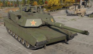 M1A2T解放军绿/朱日和蓝军涂装