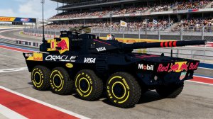 16式机动战车P F1 2025大红牛车队涂装