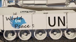 M1A1 AIM 自制维和部队UN涂装