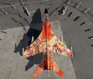 【五维介质/赤羽/歼轰7】歼轰7赤羽涂装