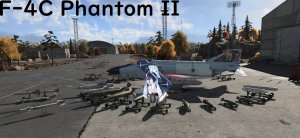 F-4C鬼怪Ⅱ喷气式战斗机涂装日和