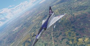 法国 幻影2000 CS-4 鸣潮爱弥斯主题涂装（仿史实涂装系列）