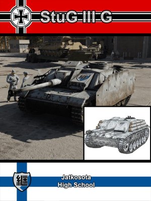 三号突击炮G型 少战继续高校涂装 （德意通用）