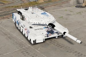 豹2A7V 斯卡蒂涂装