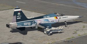 日系 泰国F5E-FCU 鸣潮莫宁主题涂装（仿史实涂装系列）