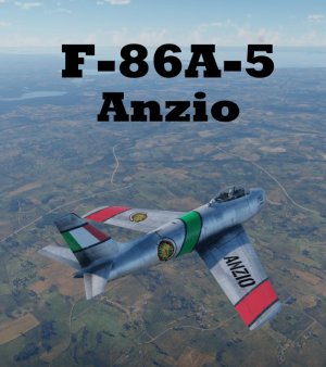 F-86A-5 少战安齐奥涂装