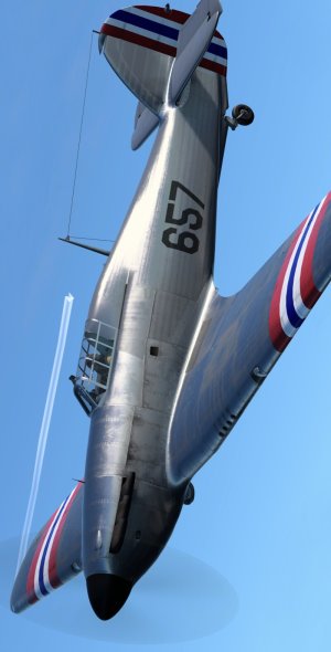 【搬运】飓风MK1后期型，挪威风格涂装