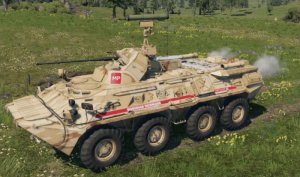 BTR82AT 驻叙集群军事警察（宪兵）涂装