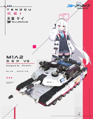 M1A2 SEPV3天童凯伊涂装（英美兼容）