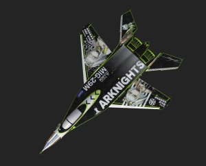 mig29m 米格29m 动漫涂装 凯尔希