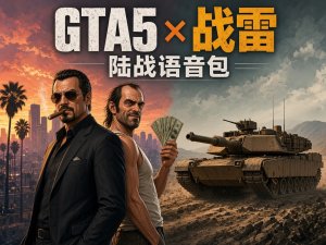 GTA5 x 战雷 5 人语音包 (英语)