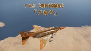 F-4EJ（飞行试验团）山吹沙绫涂装