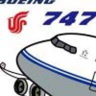 一架国航波音 747-400